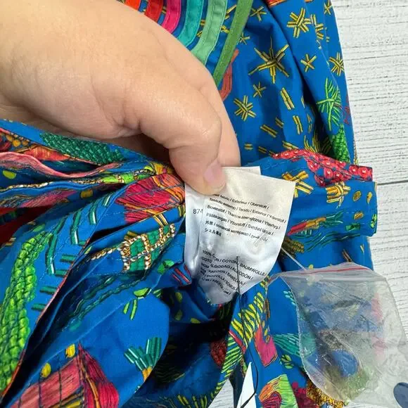 FARM Rio Colorful Patterned Blouse - Picture 8 of 12